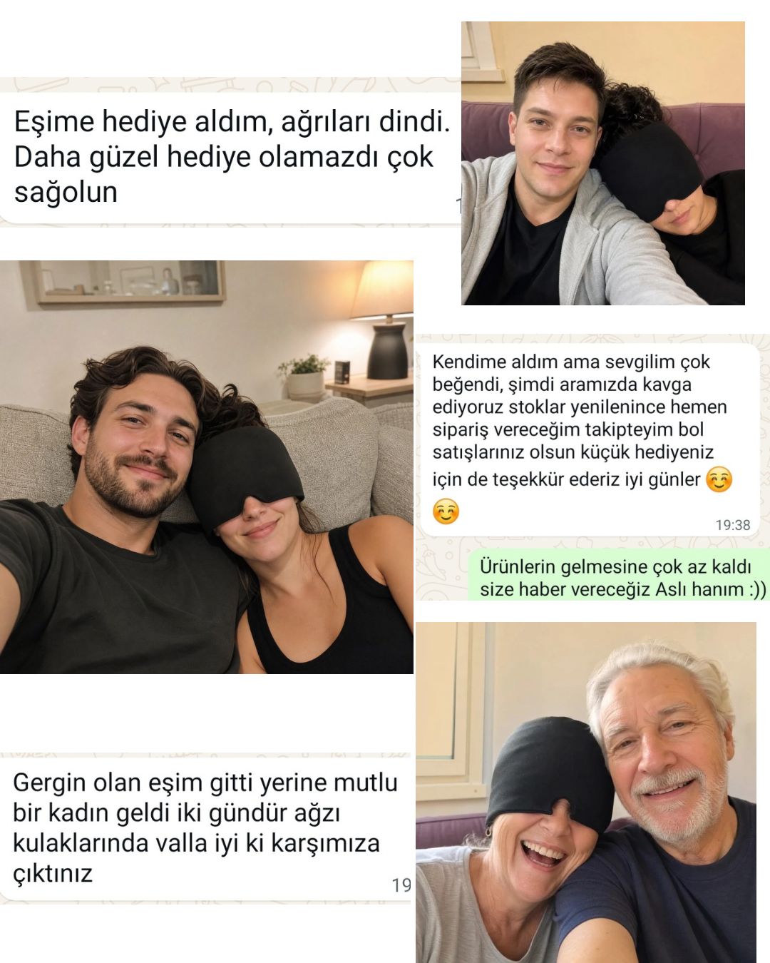 MİREOLİFE ® RAHATLATICI JEL MİGREN KAFA BANDI