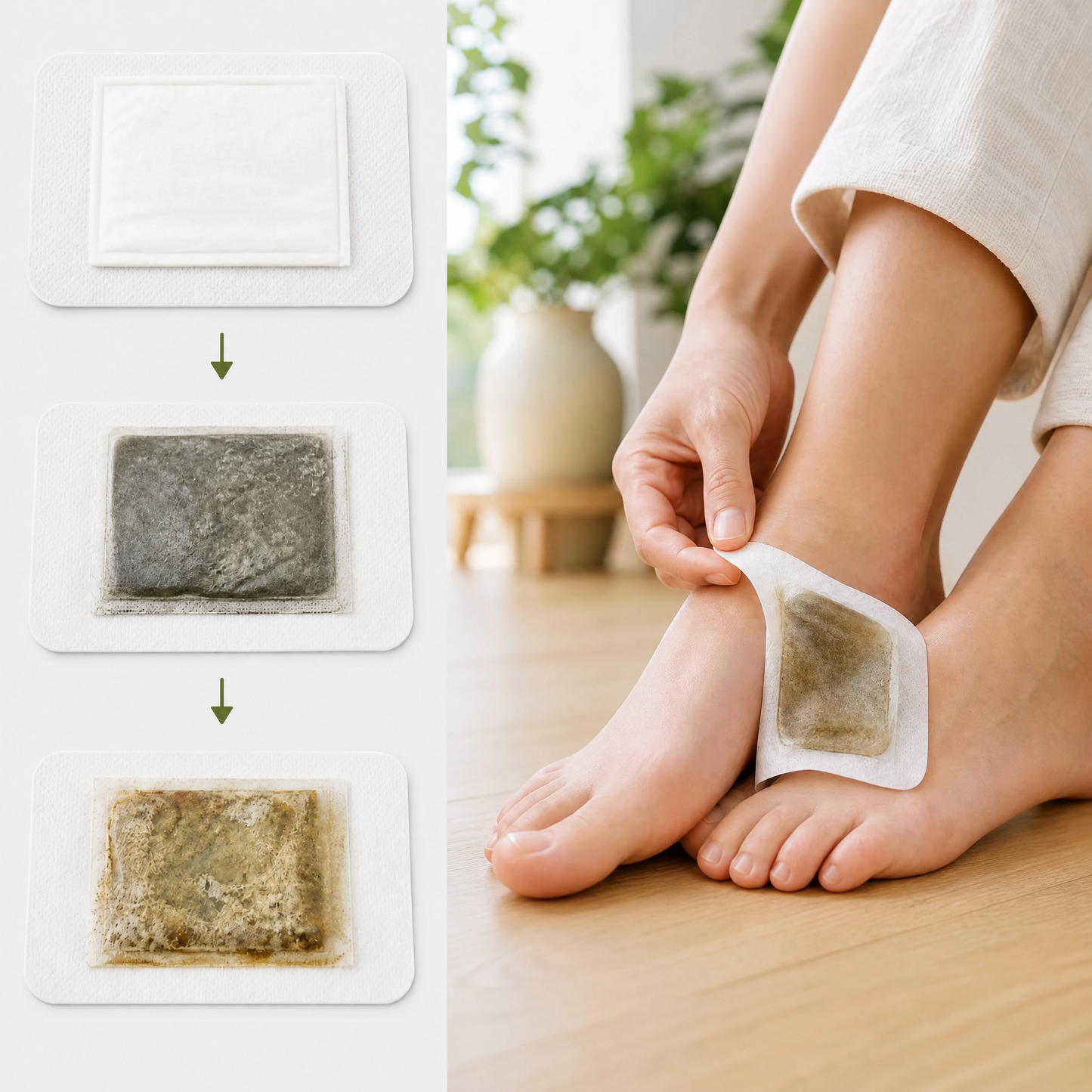 Mireolife Bitkisel Detoks Ayak Bantları